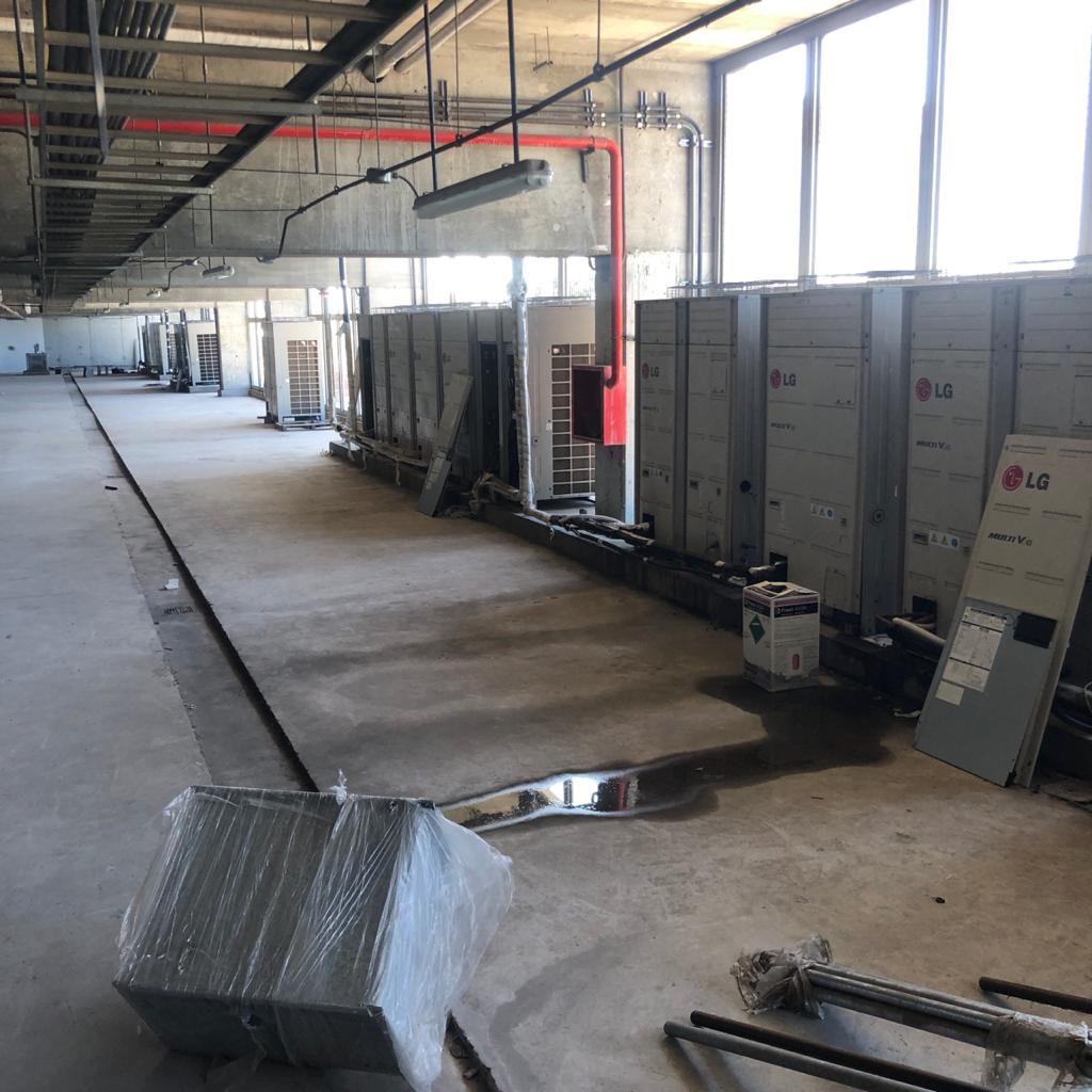 Obras en el Hospital Bicentenario
